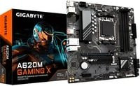 Gigabyte A620M GAMING X Mainboard AMD AM5 Micro-ATX DDR5 in Schwarz und Grau - Bild 1