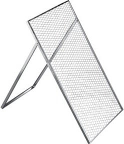 Brista Streckmetall-Sieb MW 17X40 aus verzinktem Stahl, Farbe: Silber, B/T/H: 120 x 80 x 80 cm - Bild 1