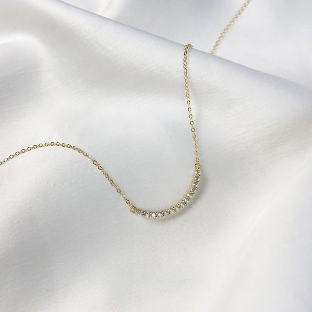 Lucky Star Jewelry Halskette, 925 Silber, Zirkonia, Damen - Bild 1