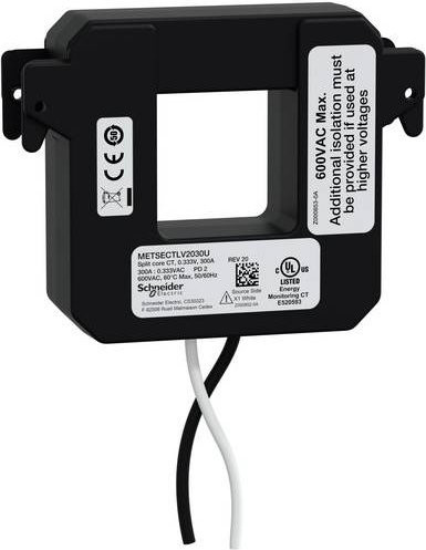 Schneider Electric METSECTLV2030U Kabelumbaustromwandler in Schwarz - Bild 1