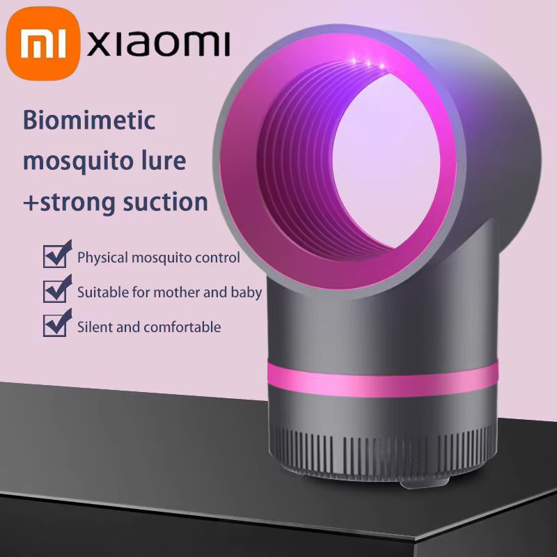 Xiaomi Mückenkiller-Lampe mit Ionenreinigung, tragbare Mini-Insektenfalle in Grau, elektrischer Mückenvernichter mit USB-Aufladung für Innenräume - Bild 6