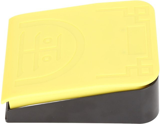 mfySpace USB Fußschalterpedal mit hoher Empfindlichkeit, ergonomischer Einzelpedal-Fußschalter für Windows und Linux, Farbe: Weiß - Bild 1