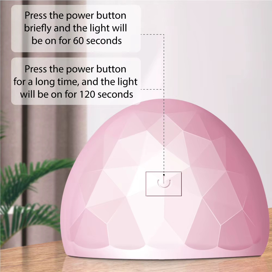 LULAA Nageltrockner, LED-UV-Lampe mit Bewegungserkennung - Bild 2