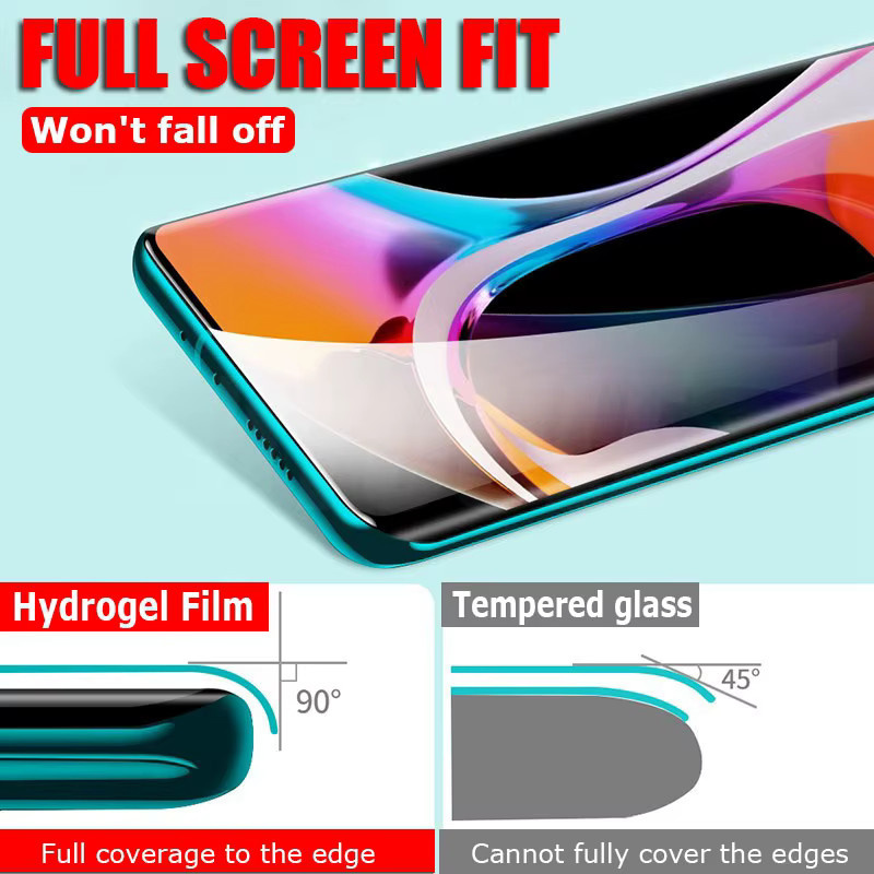 5 Stück Hydrogel Displayschutzfolien für Huawei Nova Serie (Nova 8, 9, 10, 11, 8 Pro, 9 Pro, 10 Pro, 11 SE, 8i, 6, 5T), transparent - Bild 3