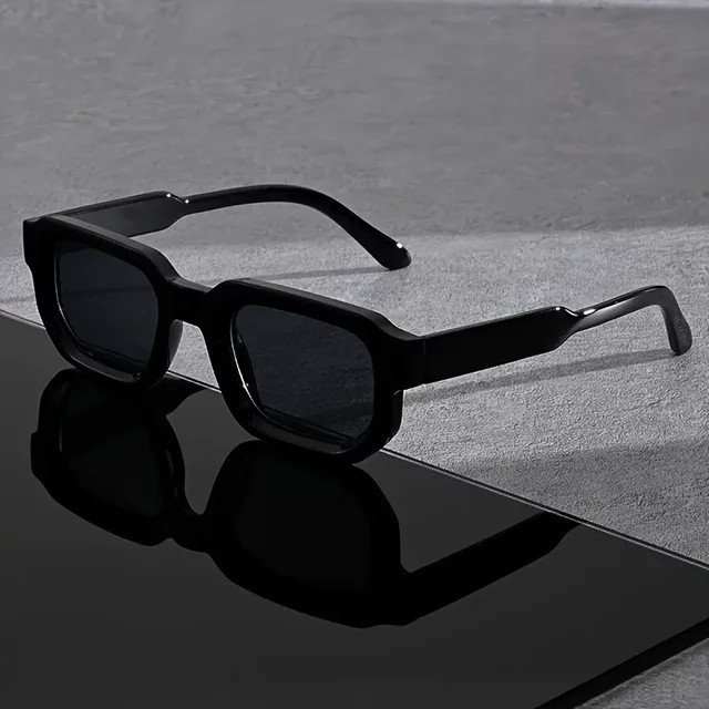 BMAD Unisex Boxbrille, Vollrand, square, Kunststoff, schwarz - Bild 1