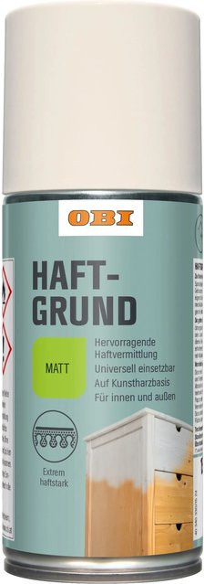 OBI Haftgrundierung Spray Weiß matt 150 ml - Bild 1