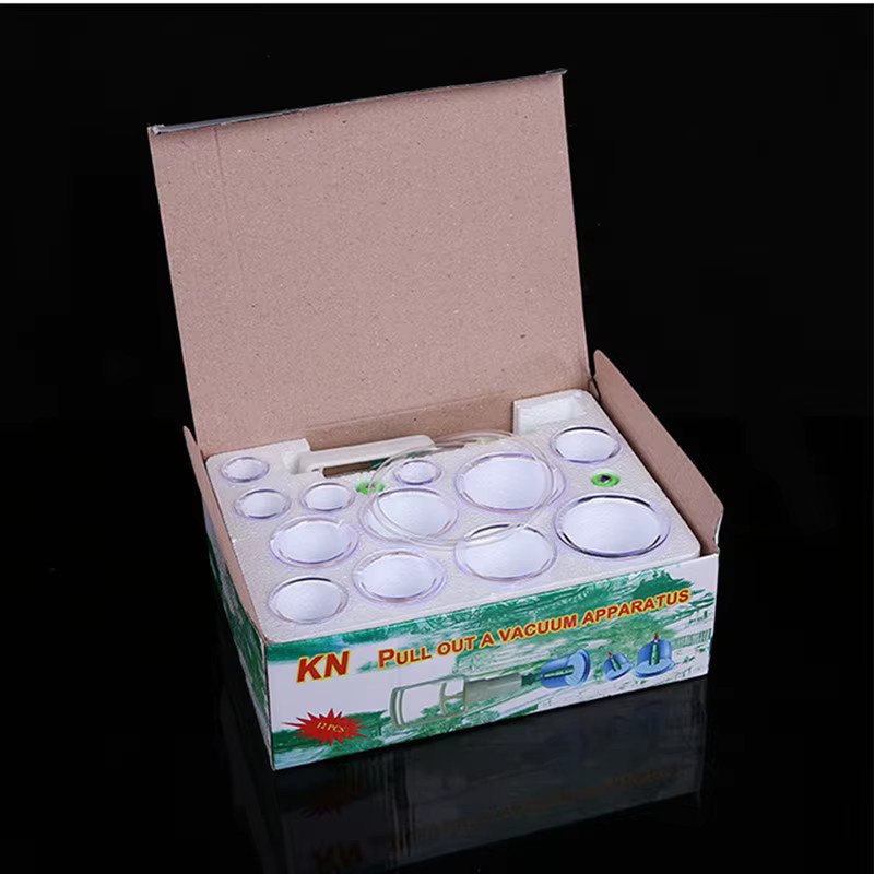 Hijama Schröpfen Kit, 12er Set, transparent, Unisex - Bild 3