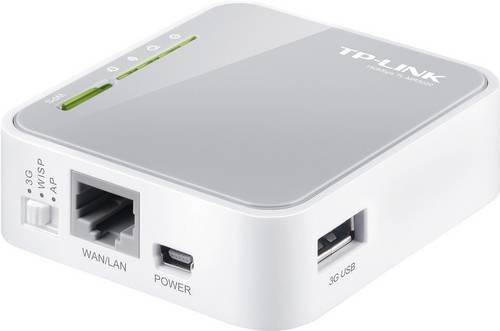 TP-Link TL-MR3020 Single Band WLAN Router mit LTE/5G Unterstützung und Wi-Fi 4 - Bild 1