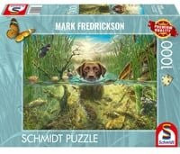 Schmidt Spiele Puzzle Hundeliebe Mark Fredrickson brauner Labrador - Bild 1
