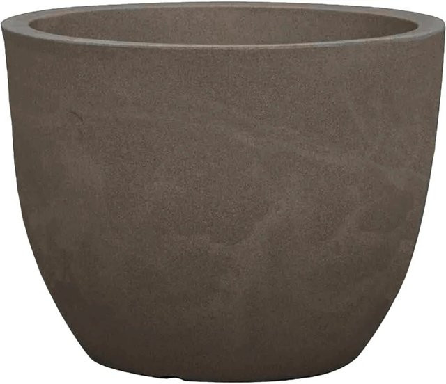 Siena Garden Pflanzkübel Bristol in Taupe mit Steinoptik, rund, Durchmesser: 50 cm - Bild 1