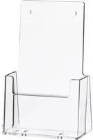helit Prospekthalter The Helpdesk, transparent, Kunststoff, B/H: 18,6 x 11,6 cm - Bild 1