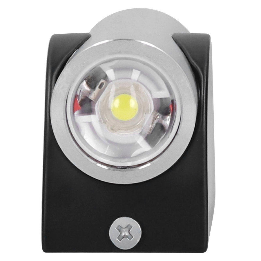 GoolRC LED Wandleuchte mit Doppelkopf für Innenbereiche, warmweißes Licht, Aluminium - Bild 3