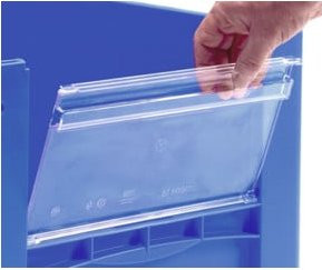 Bito Sichtscheiben für Eurostapelbehälter ES64274 Typ XL, transparent - Bild 1