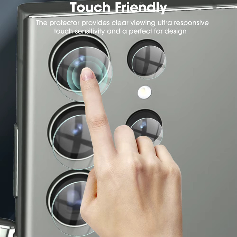 Samsung Kameraobjektivschutz aus gehärtetem Glas für die S26 Serie in Transparent - Bild 2