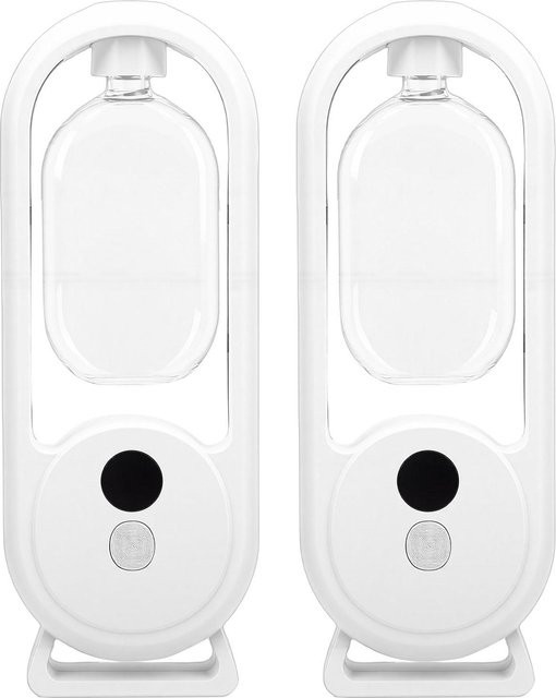 TOMTOP JMS 2er-Set Wandmontierter Automatischer Aromatherapie-Duftspender Kabelloser Ätherischer Öl-Diffusor mit Nachtlicht in Weiß - Bild 1