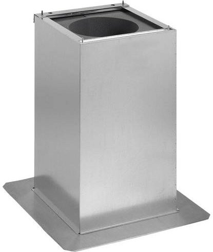 Helios Rohrschalldämpfer 5017 aus verzinktem Stahl in Silber - Bild 1