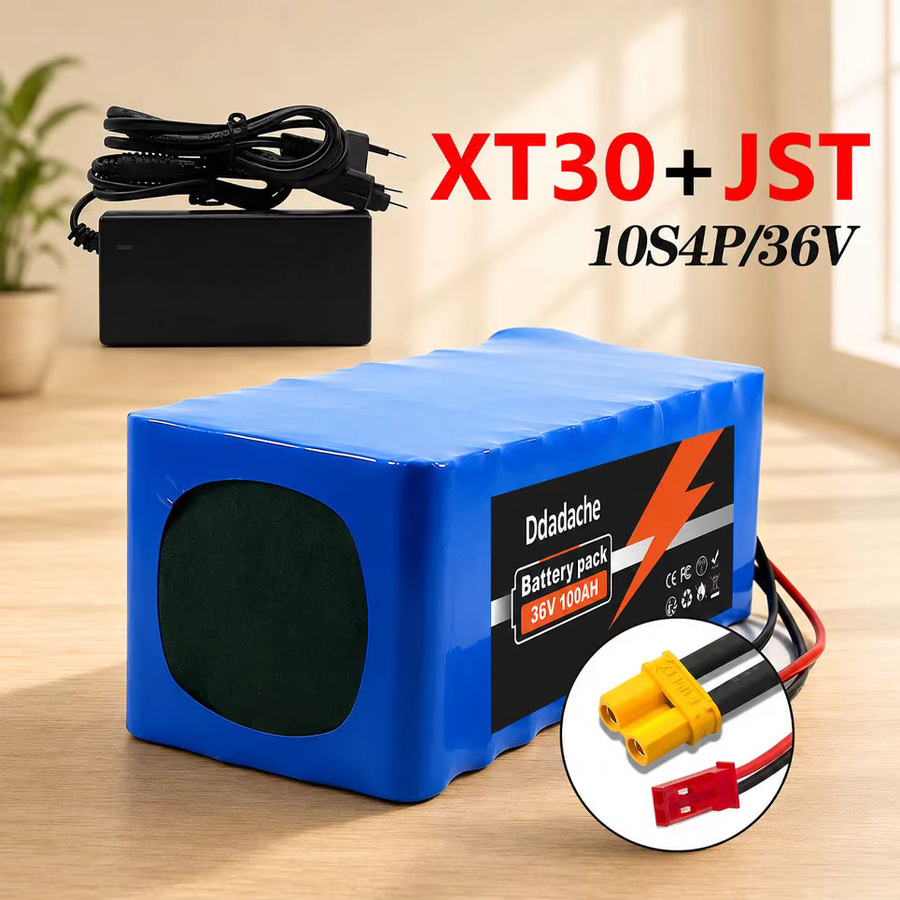 Wiederaufladbarer 36V 100Ah 1000W Lithium-Ionen-Akku 10S4P mit BMS in Blau für Elektro-Mountainbike, Fahrrad und Roller - Bild 7