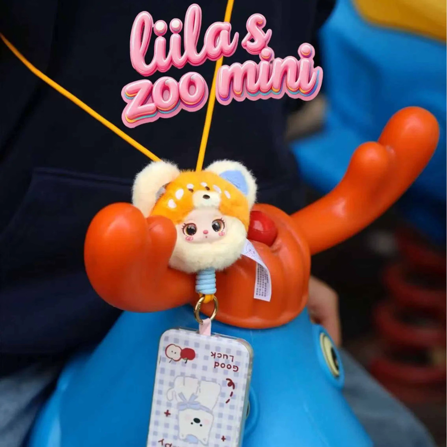 Liila'S Zoo Mini-Handy-Lanyard, Blindbox-Serie, süße Puppe, Schlüsselanhänger - Bild 2