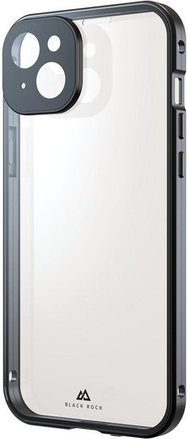360° Glass Schutzhülle für Apple iPhone 16 Plus in Schwarz und Transparent - Bild 1