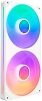 NZXT F280 RGB Core Gehäuselüfter Single Frame Unit 140 mm Mattweiß - Bild 1