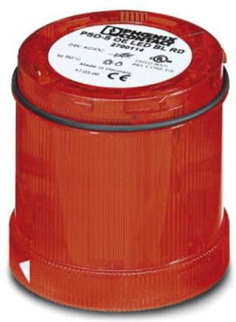 Phoenix Contact SPS-Blinklichtelement PSD-S OE LED BL RD 2700114 in Rot, 24 V/DC, 24 V/AC - Bild 1
