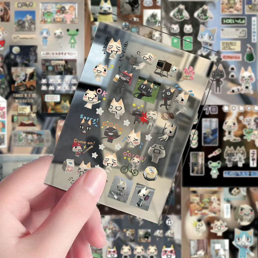 TAKARA TOMY Inoue Toro Sticker, 8-teiliges Set, Bunt / Mehrfarbig - Bild 5