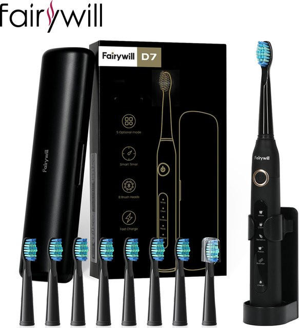 Fairywill Elektrische Schallzahnbürste FW-D7, Unisex - Bild 1