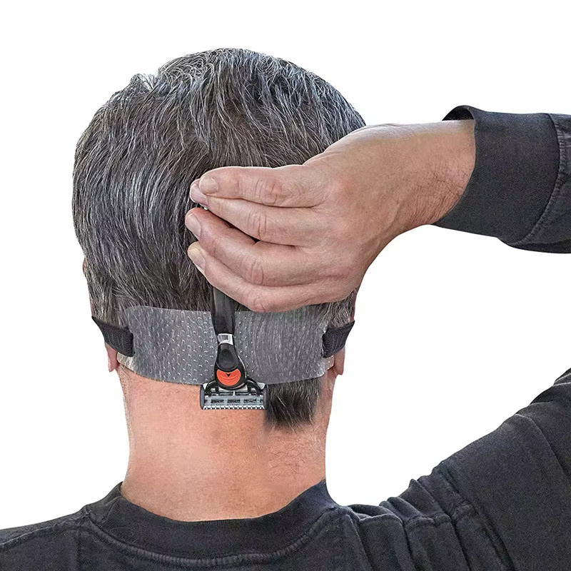Herren-Rasierschablone für den Nackenbereich, elastischer Haarentfernungsleitfaden - Bild 3