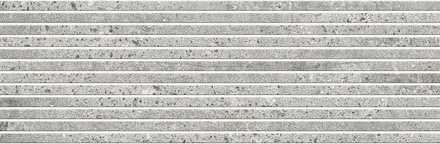 Cersanit Wandfliese Moonrow Steingut Grau Strukturiert B: 29 cm, L: 89 cm - Bild 1