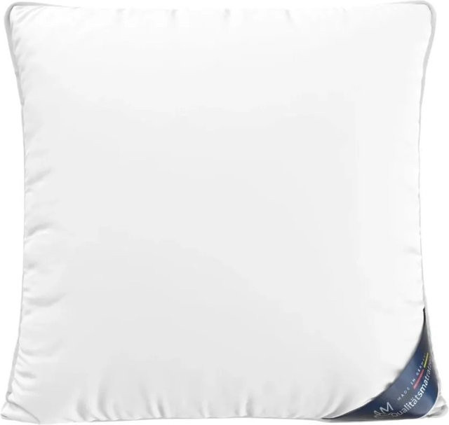 AM Qualitätsmatratzen Premium Mikrofaser Kopfkissen mit Sensofill Füllung in Weiß, B/B: 80 x 80 cm - Bild 1