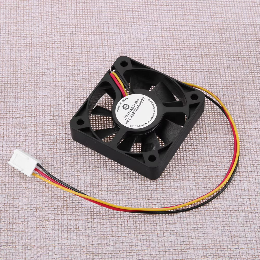 APWIKOGER DC Bürstenloser CPU-Kühler Lüfter 12V mit 9 Flügeln, Schwarz, Durchmesser: 220 mm - Bild 2