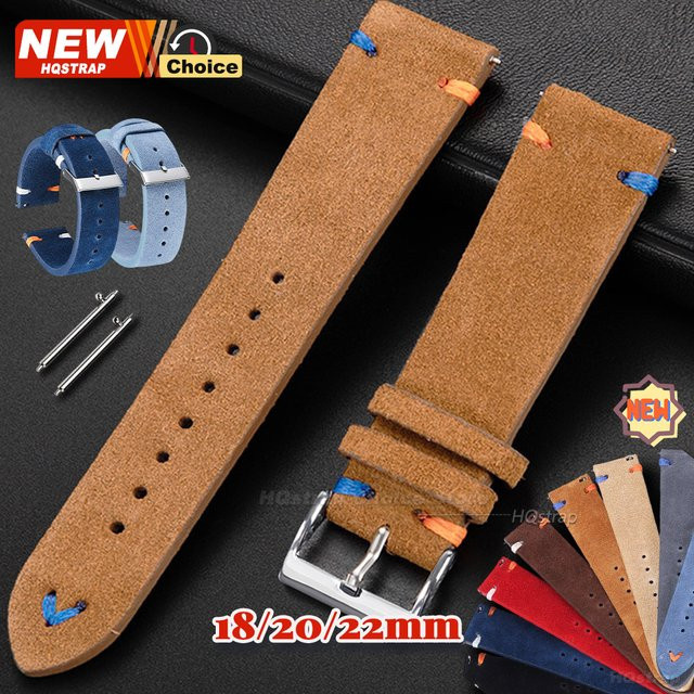 HQstrap Uhrenarmband Wildleder, Bunt, Unisex - Bild 1