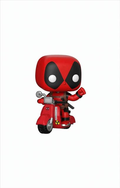 Funko Marvel Deadpool on Scooter, Pop Rides, Einzelfigur, Fahrzeuge - Bild 1