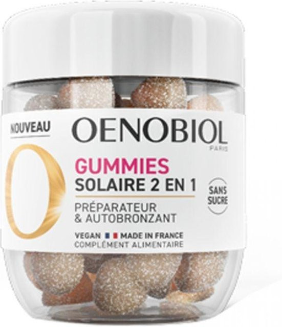 Oenobiol Gummies Solaire 2 in 1, 60 Gummies, Unisex - Bild 1