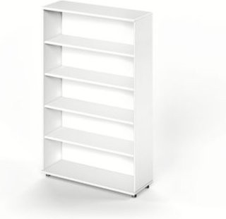 Schäfer Shop Genius Regal TETRIS WOOD mit 5 Fachböden in Weiß, Breite: 100 cm - Bild 1