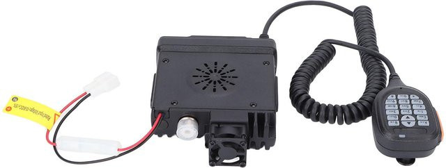 Kkmoon Multifunktionales Auto-Funkgerät mit Mini-Farbdisplay und Dualband-Transceiver in Schwarz - Bild 1