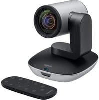 Logitech PTZ Pro 2 Webcam in Schwarz und Silber mit USB-C Anschluss - Bild 1