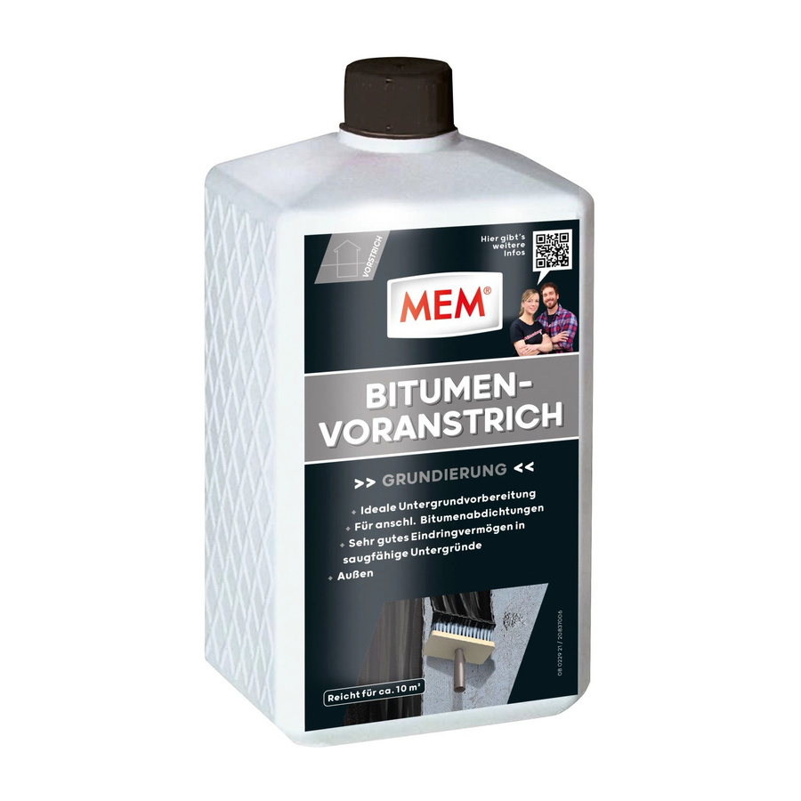 MEM Bitumen-Voranstrich Beton Bonding 1,0 l - Bild 2