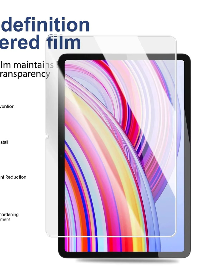 Xiaomi Displayschutzfolie aus gehärtetem Glas für Redmi Pad 2 11 Zoll und Pad 2 Pro 12,1 Zoll, transparent - Bild 7