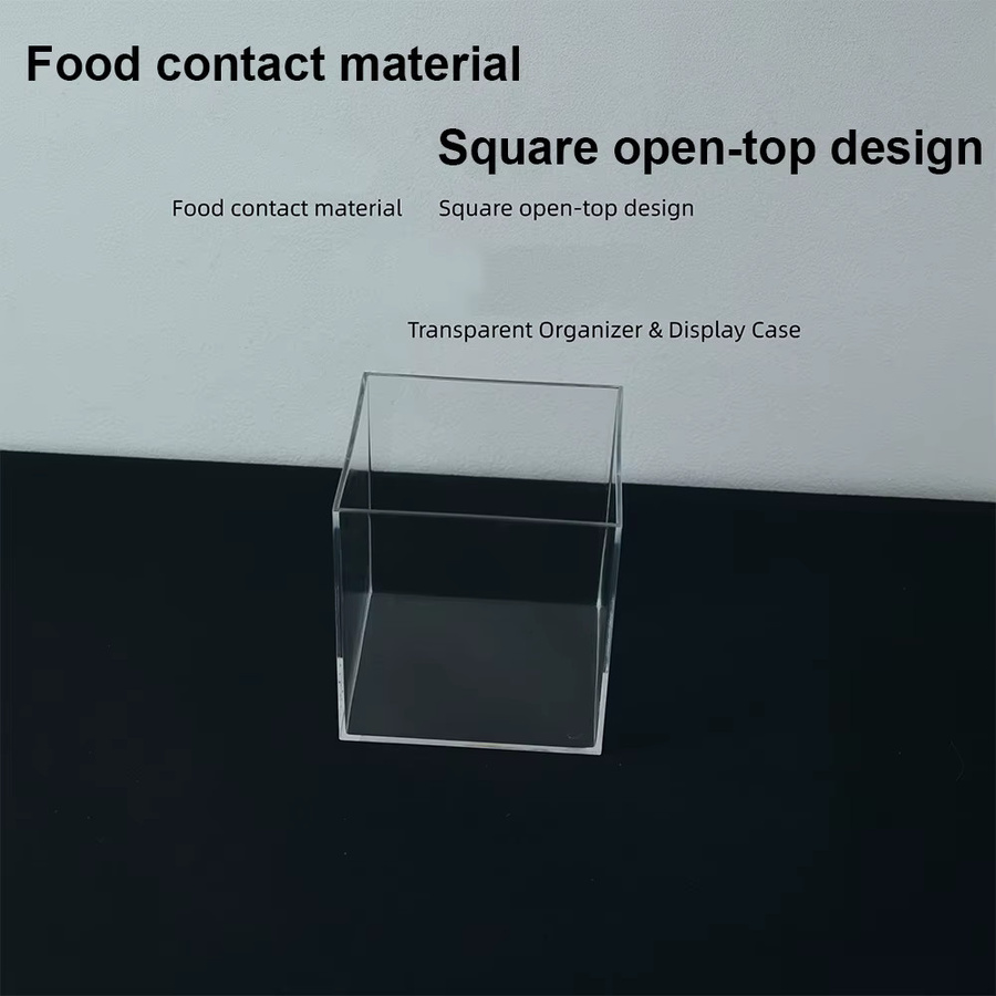Breteuil Acryl-Aufbewahrungsbox Transparent, staubdichte Vitrine für Nee Doh Nice Ice Baby Squeeze Toys - Bild 4