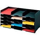 PAPERFLOW Sortierstation für DIN A4 aus Polystyrol, schwarz - Bild 2