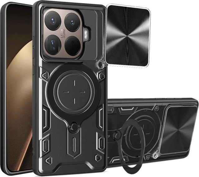 Techsuit CamGuard Pro Schutzhülle für Xiaomi 15T Pro in Schwarz - Bild 1