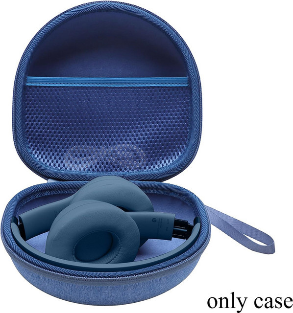 Faltbare Kopfhörertasche in Blau für Over-Ear-Headsets wie Beats, JBL, JLab, TOZO, BERIBES und Picun KVIDIO (nur Box) - Bild 1
