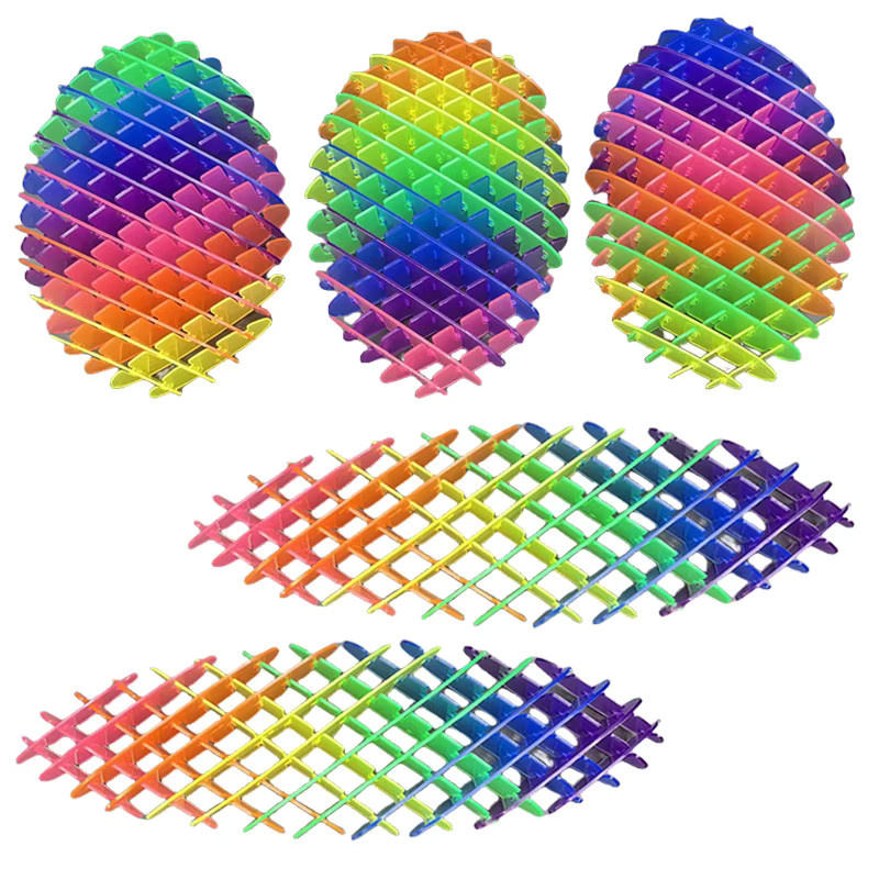 GUEN Rettich, 3D Dekompression Elastisches Mesh Spielzeug, Anti Stress Spielzeug - Bild 2