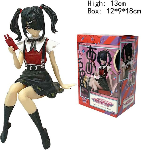 Wucifang Jewelry Ame Chan PVC Figur aus Needy Streamer Overload, buntes Sammlermodell für Fans - Bild 1