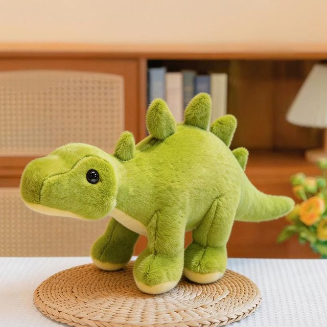 Yiran Health & Beauty Dinosaurier Tyrannosaurus Rex Kuscheltier, Grün, ab 0 Jahren - Bild 1