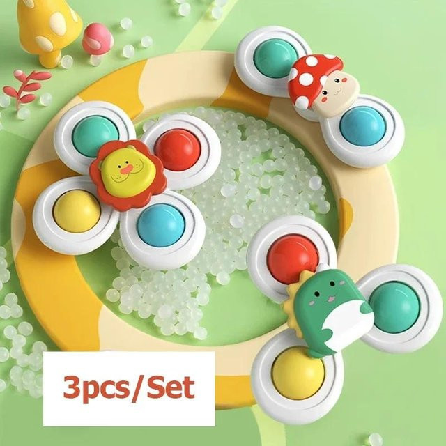 Yiran bag Saugnapf Drehspielzeug Bade- & Reisespielzeug 3-teiliges Set - Bild 1