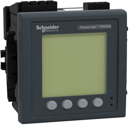Schneider Electric METSEPM5331 E-Zähler in Grau, Einbaugerät, B/H/T: 7,2 x 9,6 x 9,6 cm - Bild 1