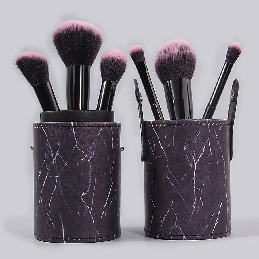 KOSSHOW Make-up-Pinsel-Aufbewahrung, Marmormuster, Multicolor - Bild 2