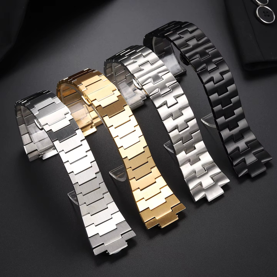 Tissot Uhrenarmband Edelstahl, Silber, 27–12 mm, Unisex - Bild 2